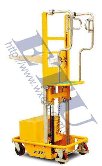 ETU易梯優,電動起升取貨車 半電動取貨車 帶有安全支腿