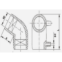 PE管件 全新料 DN20-DN1600 彎頭 三通 直通