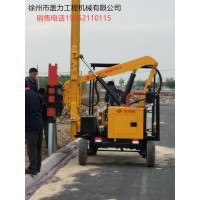 高速公路護欄打樁機